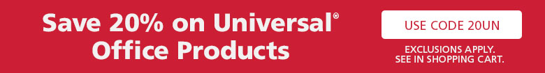 Universal Office Products - Save 20 Percent
